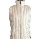 Woolrich Cream Lined Puffer Vest Quilted Outdoor Lined Women's Size Small S Photo 0