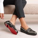 Christian Louboutin  Mattia Spikes Donna Loafers in Black Photo 2