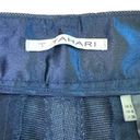 T Tahari  Medium Blue Slacks Dress Pants Office Flare Leg Size 2 Women's Photo 9