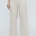 Everlane NWT  The Wide Leg Crop Pant in Bone Photo 0