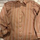 Orvis Women’s  Multicolored Striped Long Sleeve Button Up Shirt Size 6 Photo 0