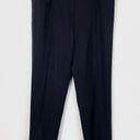 Lafayette 148  Irving Black Skinny Stretch Wool Trouser Pants Photo 2