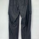 American Eagle  Stretch High-Waisted Vegan Leather Straight Cargo Pant Size 10 Photo 8