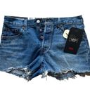 Levi’s  Premium 501 Mid Rise Jean Shorts Size 28 Photo 0