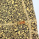 Harper Cleo  Biker Shorts Small Gold Black Patterned Athleisure Activewear Photo 3