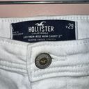 Hollister White Cherry Embroidered Curvy High Rise Mom Short 3” Size 9 NWOT! Photo 5