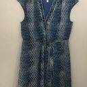 Converse *LAST CHANCE*  One Star XL Blue Print Faux Wrap Dress Photo 0