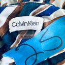 Calvin Klein blue Tan Women's Sleeveless Top Shirt Blouse Size XL Photo 3