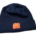 The North Face Navy Blue Beeanie Winter Hat Photo 0