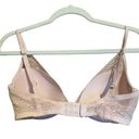 Victoria's Secret  Size 32DD Pink Lace Mesh Incredible Plunge Underwire Bra Photo 2