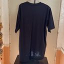 Only  Necessities Short Sleeve Black V Neck Size Large Photo 1