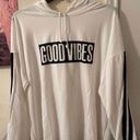 Only Womens plus size Good Vibes  thin hoodie size 3X New Photo 0