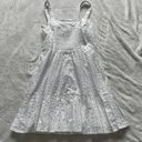 Alexis White Eyelet Mini Dress Photo 4