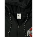 Nike Ohio State Buckeyes  Fit Therma Black/Red Full Zip Jacket Hoodie Women's S/M Photo 3