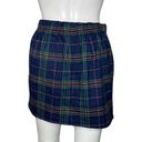 Wild Fable  Skirt Women XS Blue Green Plaid Pencil Skirt Straight Preppy Academia Photo 3