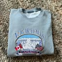 Brandy Melville Niagara Falls Sweater Canada Crewneck Pullover Vintage Photo 8