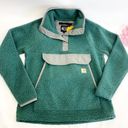 Carhartt  Relaxed Fit Fleece Pullover Jacket Warmer Rating Slate Forest Green Photo 5