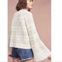 Anthropologie  Moth Mahalia Striped Open Cardigan Sweater sz Small 0118 Photo 1