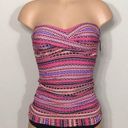 Anne cole  stripe Tankini set. NWT Photo 12