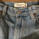 Abercrombie & Fitch Ankle Straight Ultra High Ride Jeans Photo 2