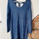 American Eagle blue long sleeve sweater dress size medium Photo 0