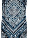 White House | Black Market  Boho Scarf Printed Reversible Midi Dress Size Small Photo 13