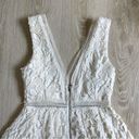 Lulus Lulu’s Beloved Bloom Ivory Midi Dress M Lace Cutouts Wedding Engagement Bridal Photo 11