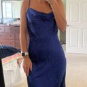 Bebe Royal Blue Midi Dress Photo 0