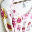 Oscar de la Renta vintage 80's floral beaded blouse Small EUC Photo 7