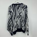 American Vintage Vintage 90s Baggy Boho Overzealous Grandpa Sweater Cardigan Size XL Fall Cozy Photo 7