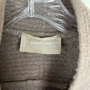 Everlane Womens Wool Cardigan Sweater Size S Taupe Tan 3/4 Sleeve Photo 2