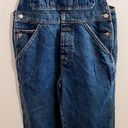 Old Navy  Vintage Carpenter Medium Wash Denim Bib Overalls Y2K 12 Photo 0