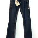 NWT Jake jeans boot cut jeans flap pockets sz 3 Blue Photo 1