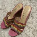 Jessica Simpson Colorful Crocheted Wedges Photo 3
