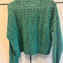 American Eagle Outfitters Knit Green Sweater Photo 1