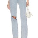 superdown  - Dylan Distressed Denim Jeans in Light Wash Blue Photo 3