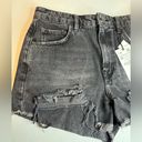 ZARA  The Cut Off Shorts Black casual classic comfy chic summer beach Photo 3