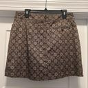 Lady Hagen  Skort Women's Size 8 Brown Stretch Golf Tennis Pickleball Skirt Zip Photo 4