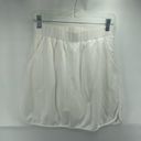 Denim & Co  Women's Activewear Skort Elastic Waistband Mini Skirt White Small Photo 5