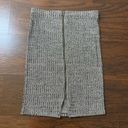 Lovers + Friends  gray knit zipper pencil skirt size M Photo 1