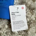 Lululemon  Flow Y Bra in Pipe Dream Blue Size 6 Photo 7