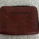 Portland Leather 100% genuine leather “Almost Perfect” Small Zip Wallet coldbrew Brown Photo 4