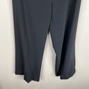 Ralph Lauren Lauren  Womens Dress Pants Size 14 Black Wide Leg Flat Front Career Photo 3