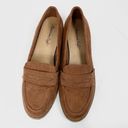 American Eagle  Tan Faux Suede Loafers Shoes Photo 1