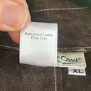 Coldwater Creek  Women's Vintage 100% Leather Suede Vest Brown Size XL Photo 7