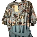 Bloomchic Size 18 - 20 • 2x •  • Floral Patchwork Wrap Belted Pocket Jumpsuit Photo 8