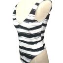 Wildfox NWT  Mascara Stripe 80’s One Piece Swimsuit Photo 4