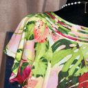 Caribbean Joe  Size XL Floral Top Photo 9