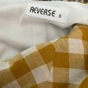 Reverse Yellow Gingham Dress Photo 5