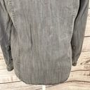 The Kooples  Gray Denim Button Down Shirt, EUC, Size Small, MSRP $228 Photo 11